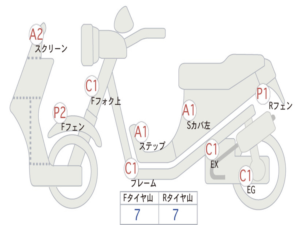 HONDA  BENLY 50PR0 AA05