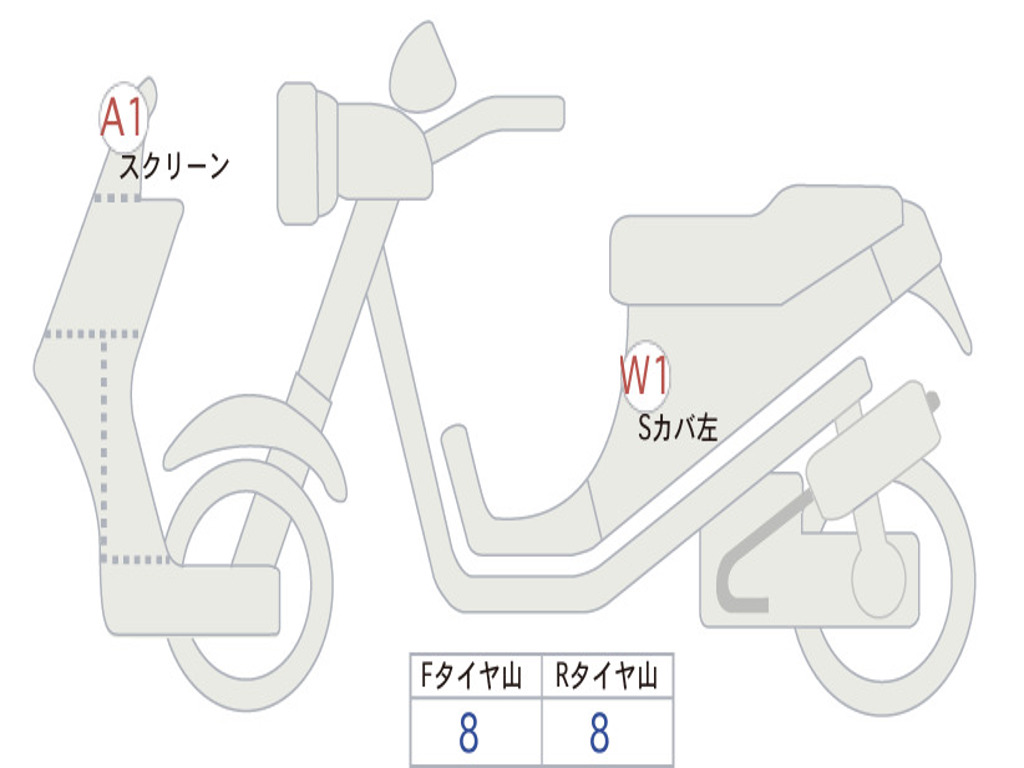 HONDA  GYRO X STANDARD  TD02
