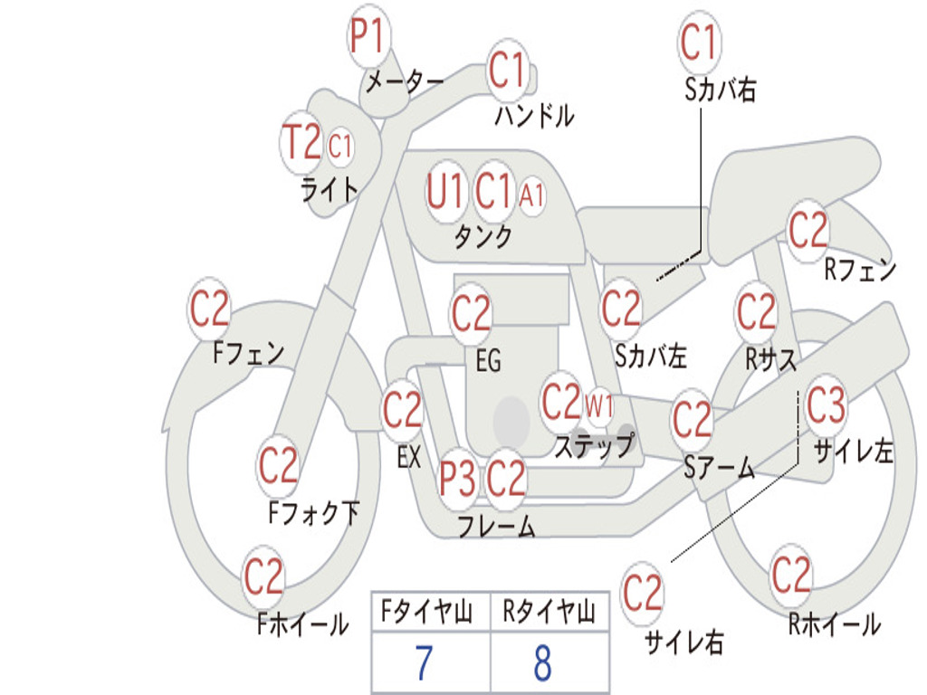 HONDA CB450 K1 1971 CB450K1