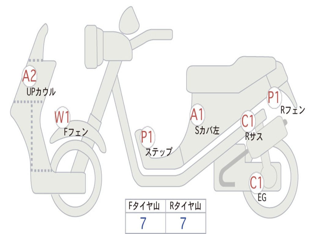 SUZUKI ADDRESS V110 CE47A