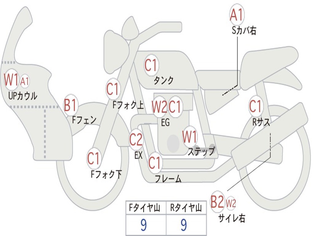 HONDA CB400 SUPER  BOL DOR ABS 2013 NC42