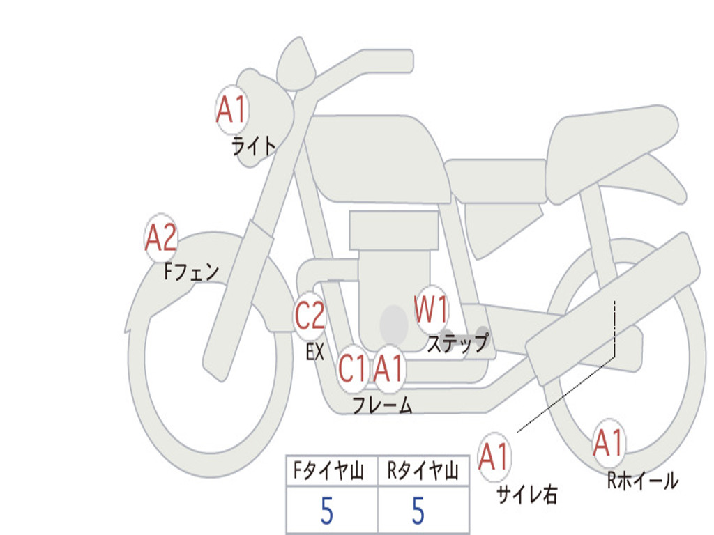 HONDA CL250 MC57