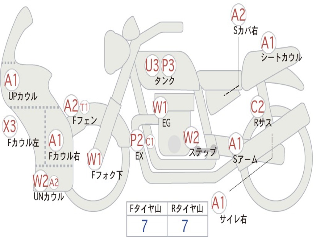SUZUKI ADDRESS V110 CE47A