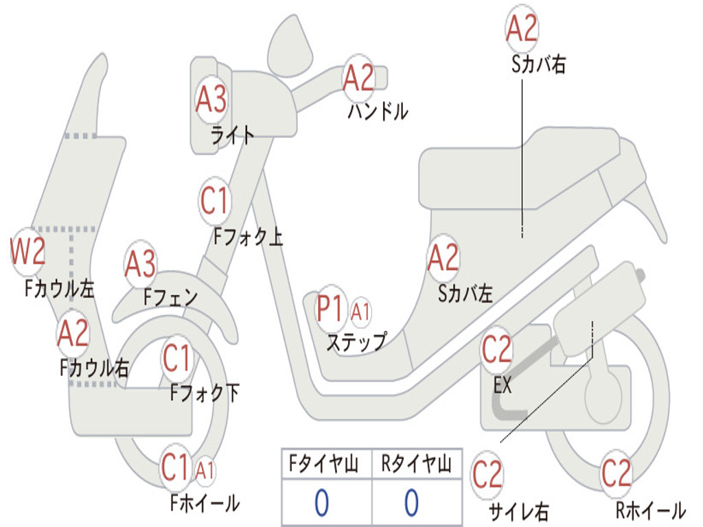SUZUKI ADDRESS V110 CE47A