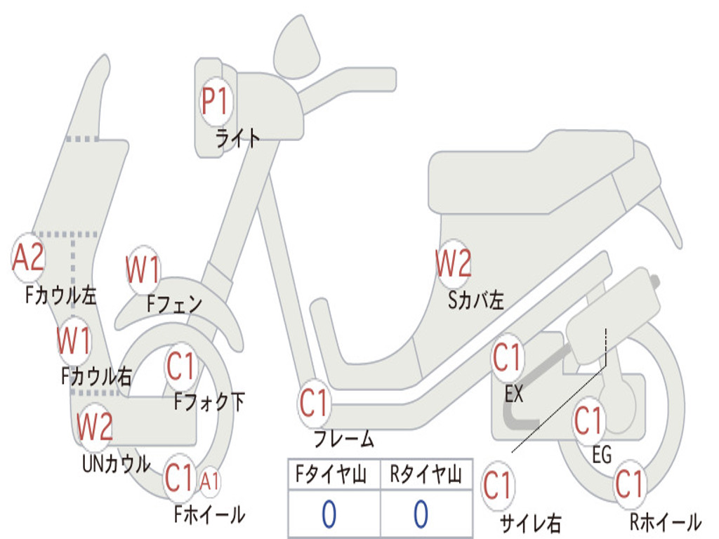 SUZUKI ADDRESS V110 CE47A