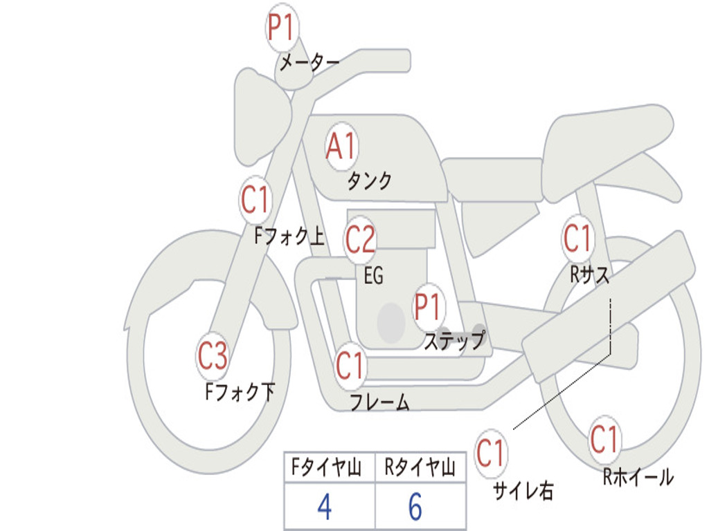 HONDA X4LD 2002 SC38