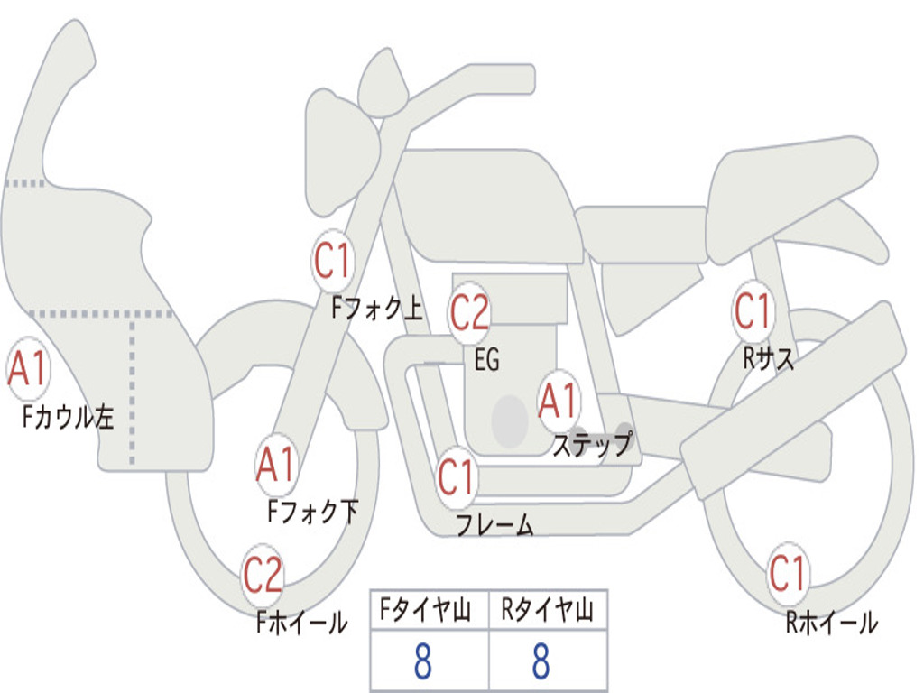 SUZUKI ADDRESS V100 CE11A