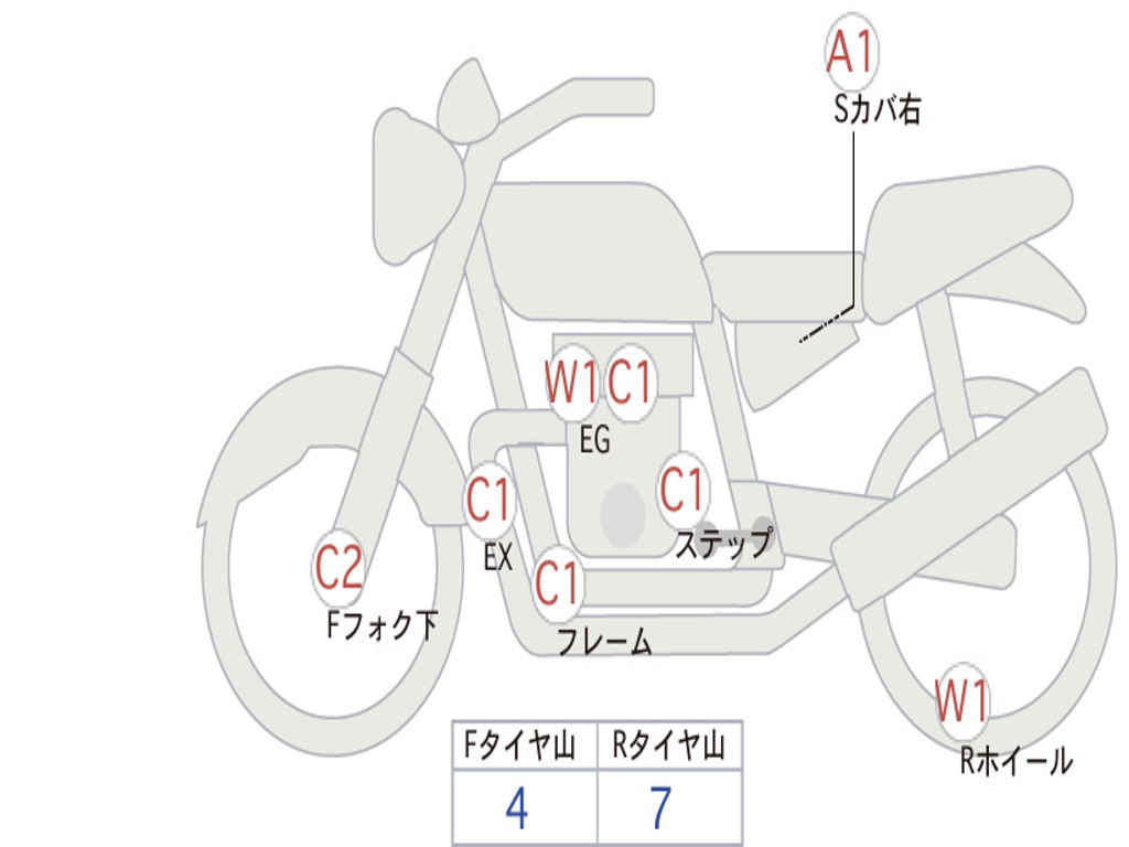 HONDA X4LD 2001 SC38