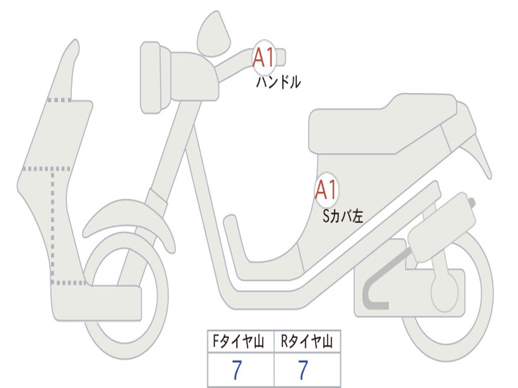 HONDA DIO 110 BASIC  JK03