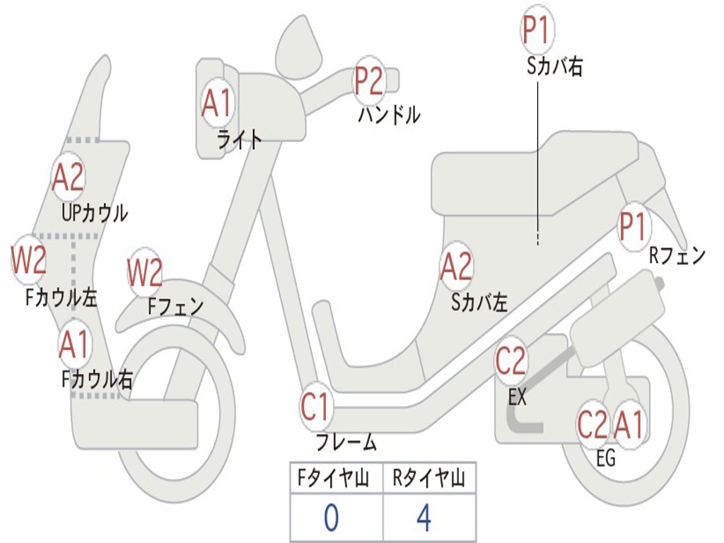 SUZUKI ADDRESS V110 CE47A