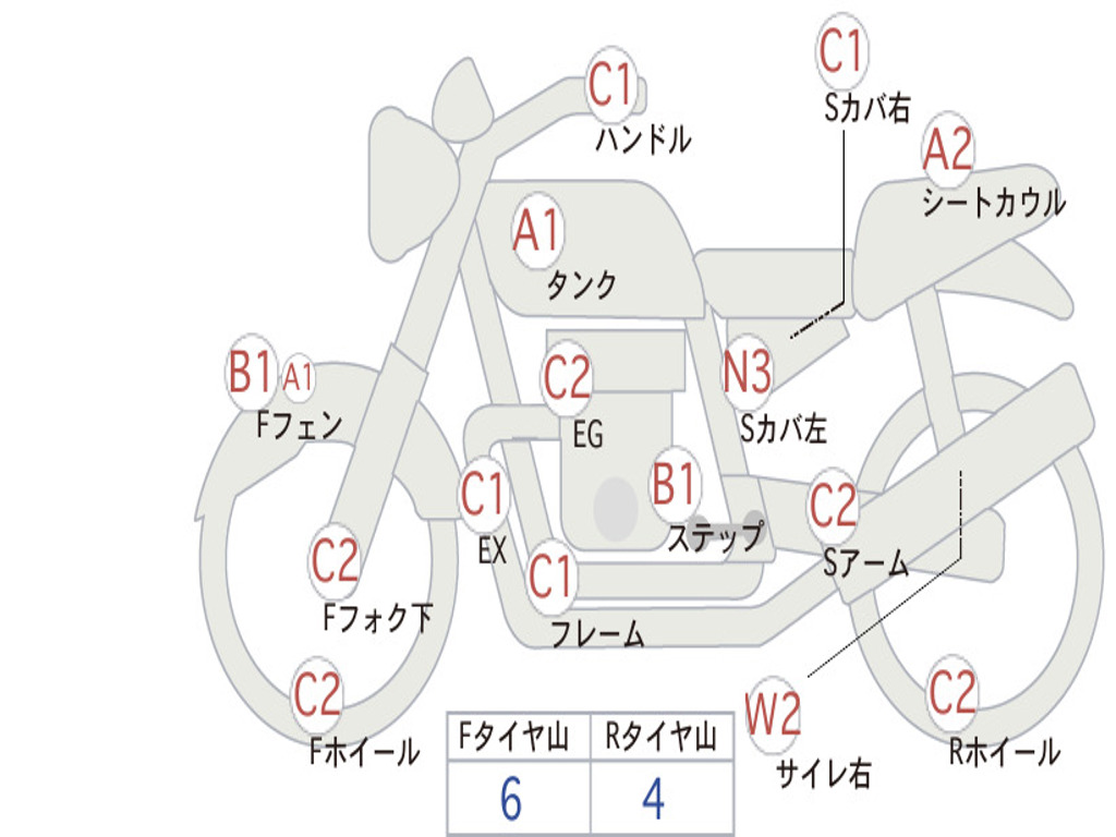 HONDA SHADOW1100 1988 SC18