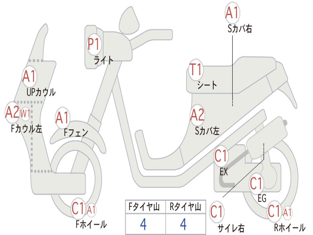 SUZUKI ADDRESS V110 CE47A