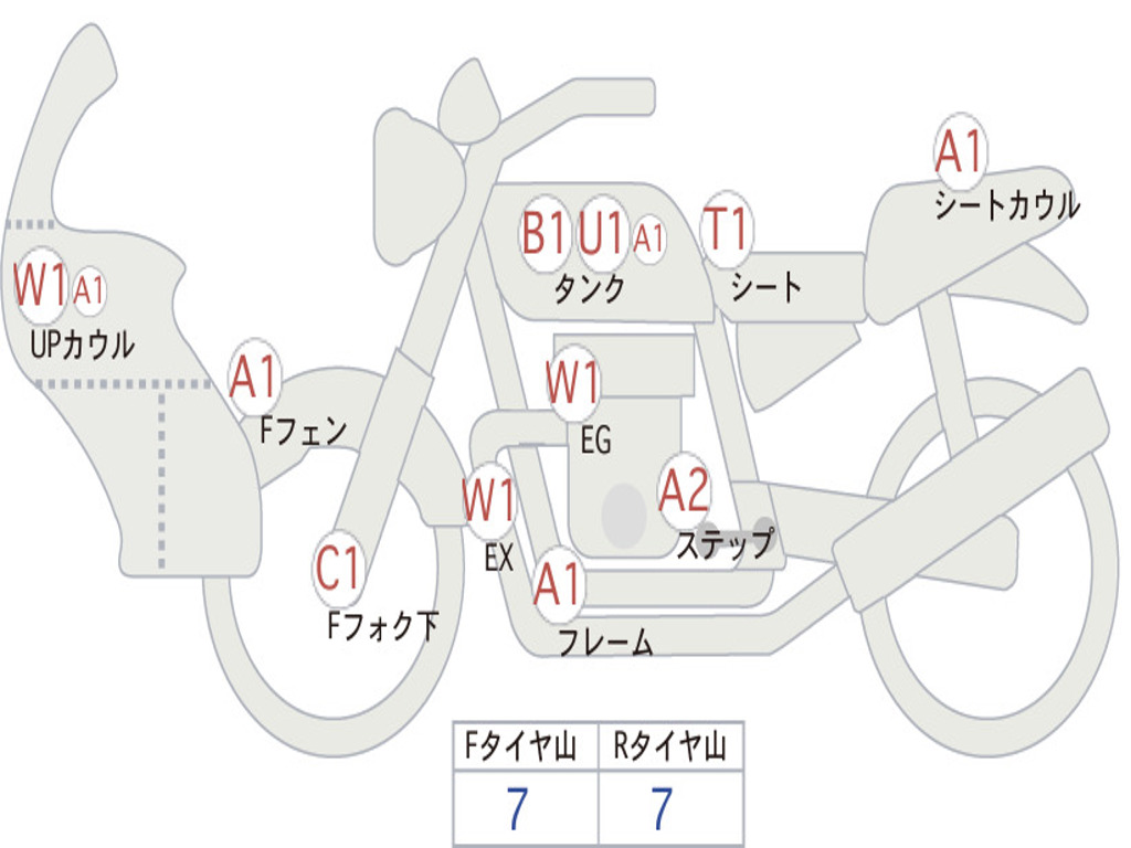 HONDA CB400 SUPER  BOL DOR ABS 2021 NC42