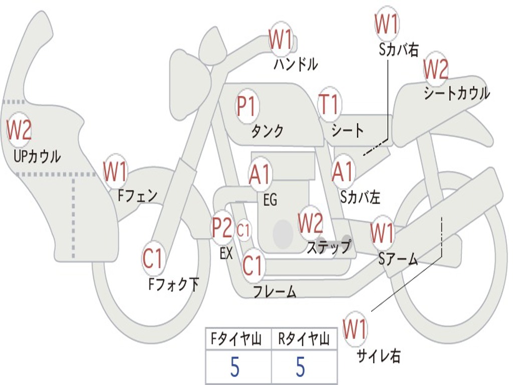 HONDA XR100 MOTARD HD13