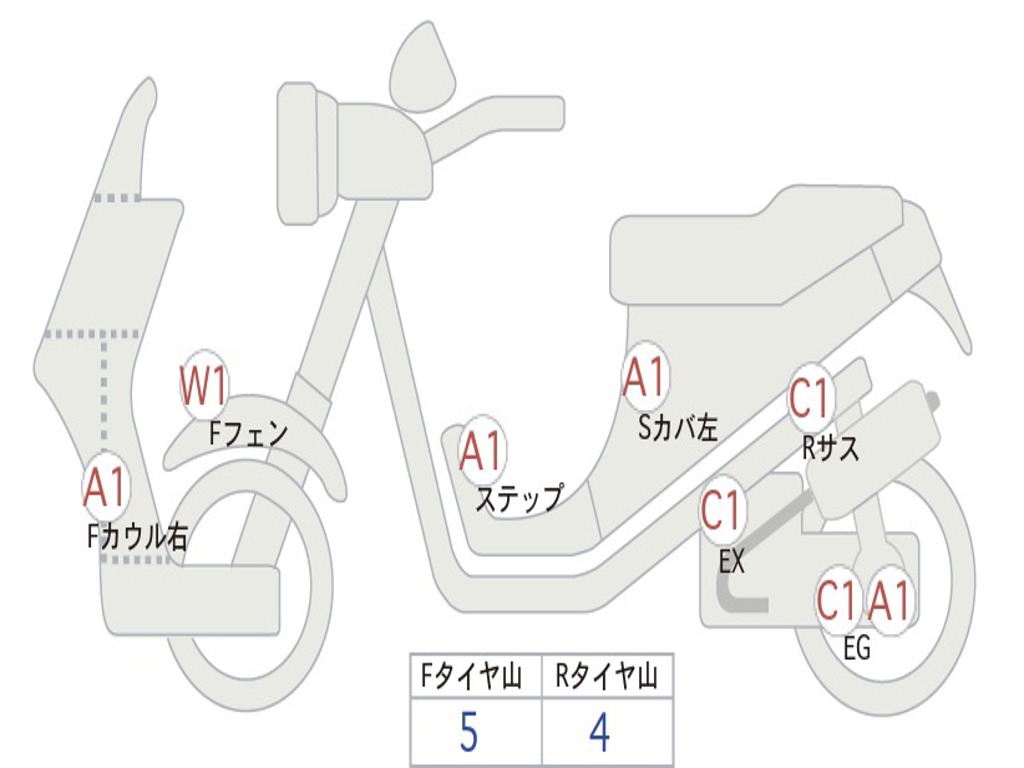 SUZUKI ADDRESS V110 CE47A